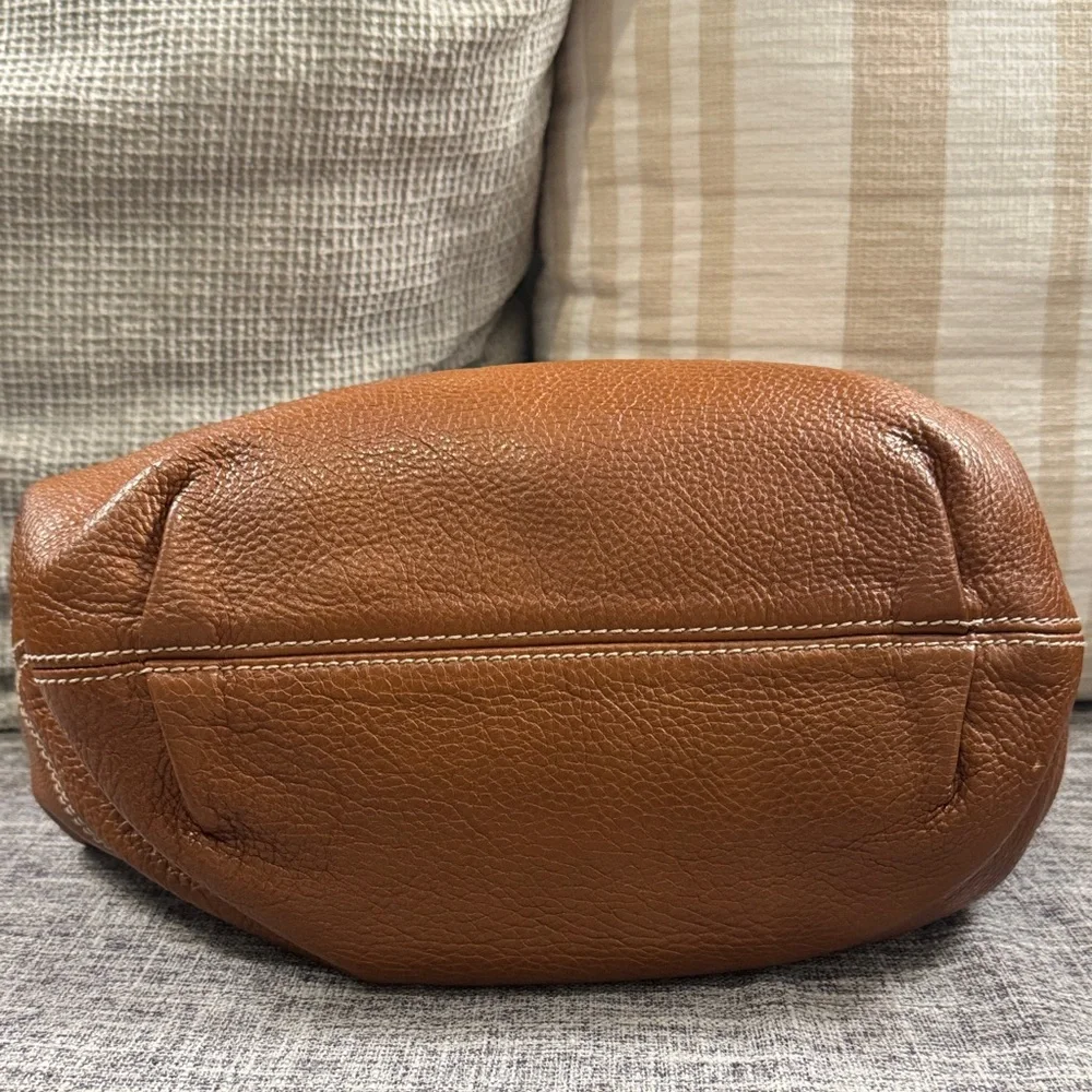 Furla Brown Leather Hobo Bag